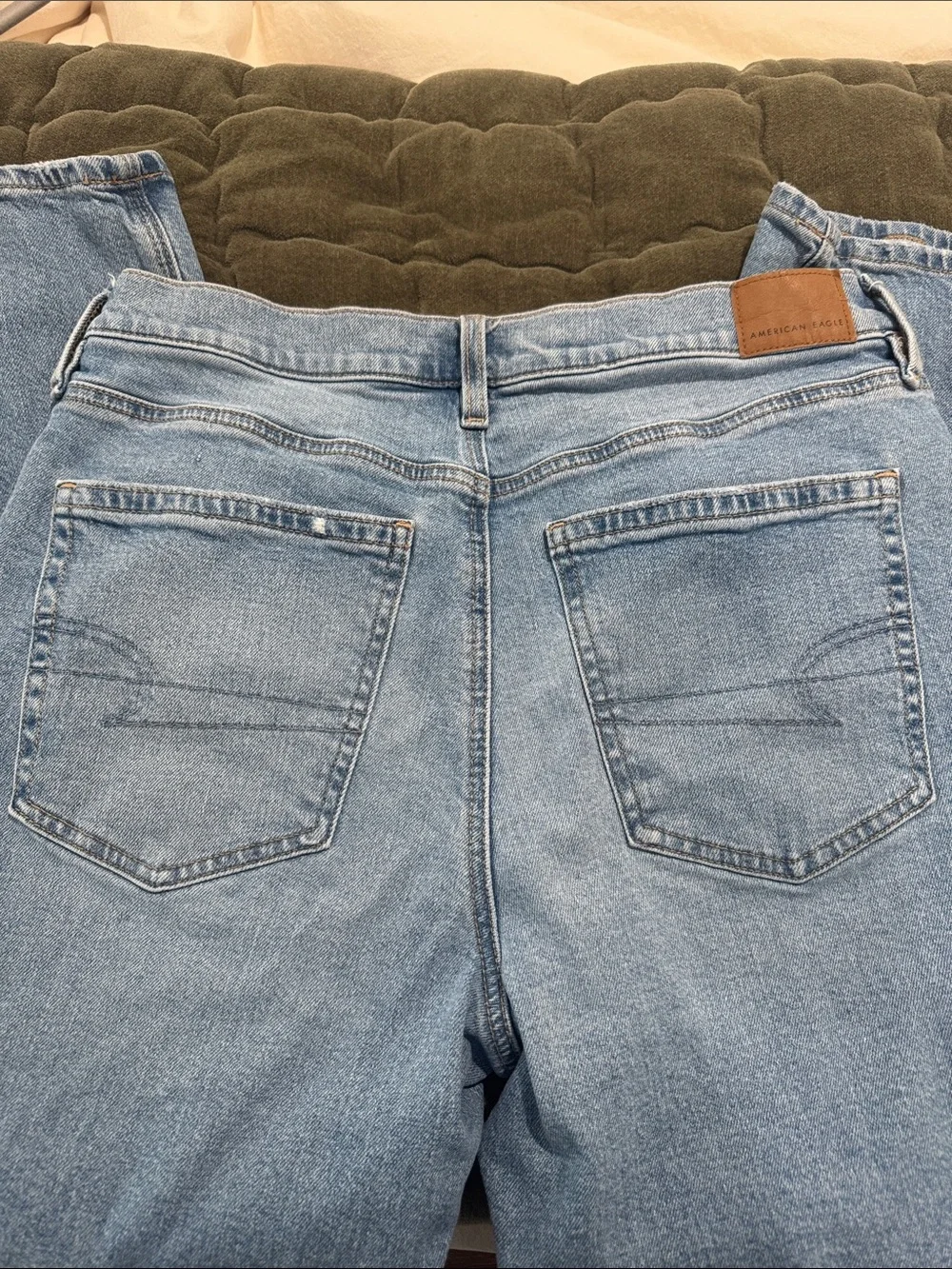 American Eagle Strigid High-Waisted Stovepipe Jeans - Picture 6 of 6